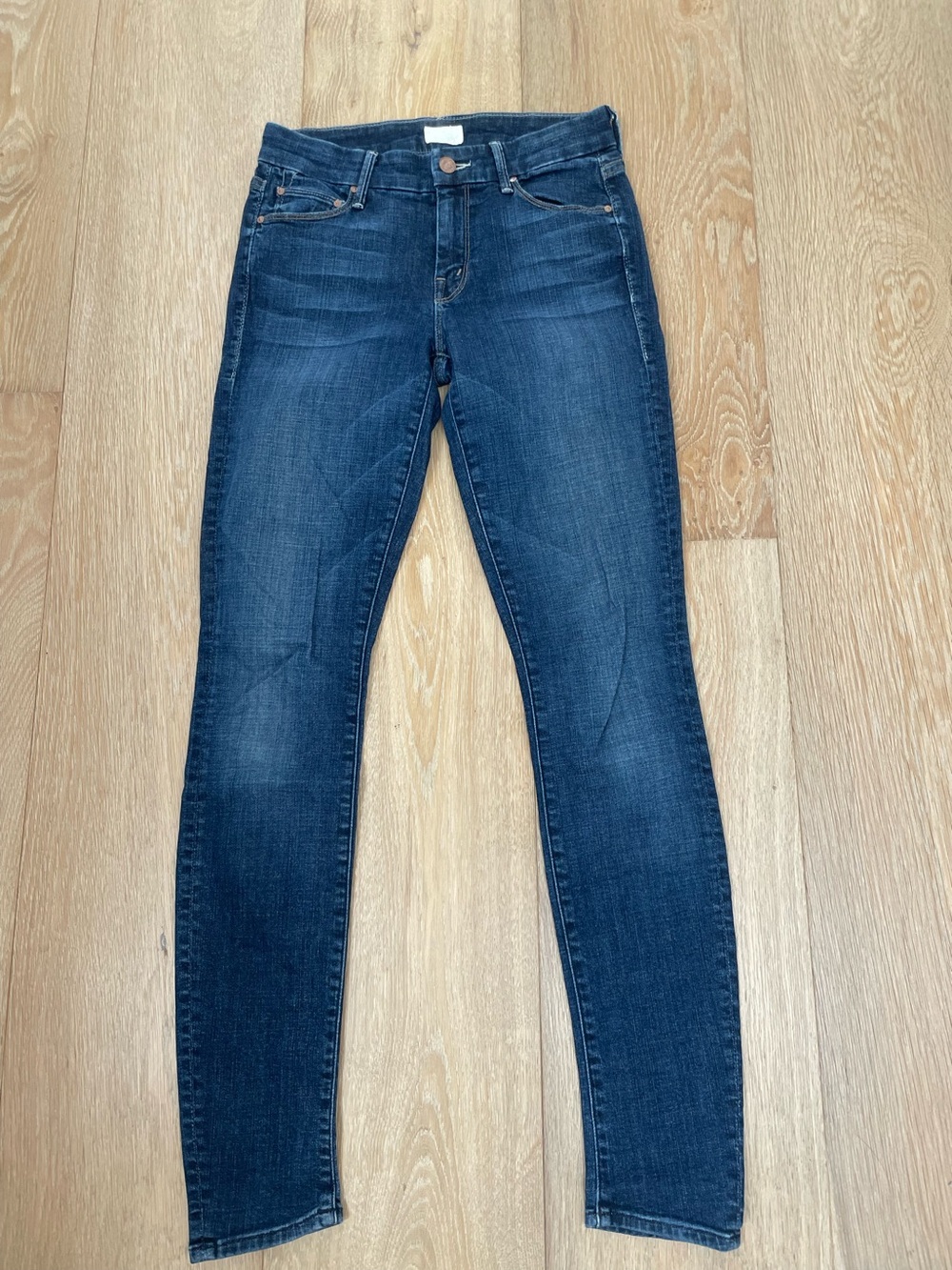 MOTHER  looker skinny Jeans in slow ride Wash size 26